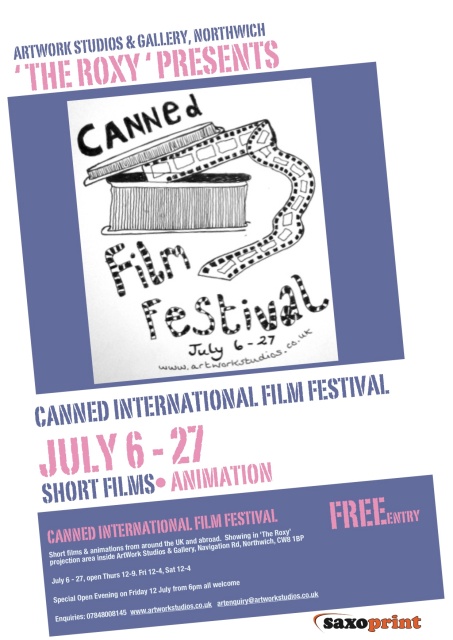Canned International Film Festival Flyer